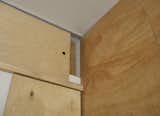 More closets and built-in desks with plenty of drawers are in the office and the studio.

New York, New York
Dwell Magazine : November / December 2017  Photo 16 of 19 in This Compact Apartment in NYC Is Full of Crafty Solutions