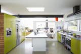 ECE Architecture green kitchen