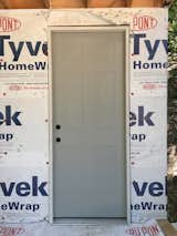 DIY modern outhouse door