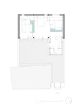 Baitasi House of the Future's three-room layout