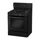 Matte-black  stainless steel  gas single-oven range by LG 
$1,249 
 LG’s large-capacity oven boasts a fingerprint- and smudge- resistant finish, as well as intuitive glass controls that are as easy to operate as they are  to wipe clean.