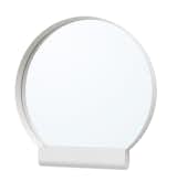 Ypperlig mirror by Hay for IKEA&nbsp; From $13&nbsp; Part of a collection of more than 60 products designed by Copenhagen-based cult brand Hay for Swedish giant IKEA, the Ypperlig mirror and shelf provide maximum functionality in a highly compact form.&nbsp;