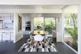 1972-1973 renovated california eichler midcentury home dining area