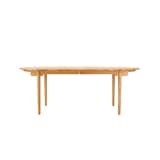 Hans J. Wegner CH338 Oiled Oak Extension Dining Table