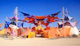 Exterior and Tent Building Type Sacred Spaces Village  Photos from 16 Otherworldly Photos of Burning Man Architecture