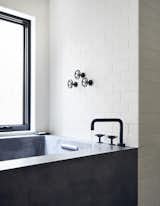 All of the home’s plumbing fixtures are from Watermark Designs’ Brooklyn 31 collection.