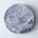 Menu Grey Marble Wall Clock