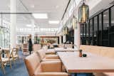Dining Room, Chair, Ceiling Lighting, Table, Pendant Lighting, and Bench  Photo 7 of 8 in Nobis Hotel Copenhagen by Dwell