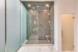 Bath Room, Recessed Lighting, Enclosed Shower, Full Shower, and Marble Floor  Photo 8 of 8 in East Division Street by Dwell