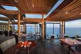 The interiors of the Post Ranch Inn look out over the vast Pacific. "I like to cantilever rooms over a cliff," Muennig said in a previous Dwell interview. "It helps people get rid of their fear."