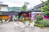 Outdoor, Shrubs, Concrete Patio, Porch, Deck, and Trees  Photo 1 of 10 in The Verb Hotel by Dwell