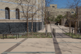 The Wilshire Boulevard Temple courtyard is paved with Stepstone’s Large Scale CalArc Pavers, which are available in a wide range of sizes up to 24x60 inches.