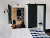 Planked with reclaimed wood and awash in a muted color palette with pops of navy, black and white, the King rooms invoke Scandinavian design energized by the hotel’s backcountry.