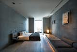Bedroom, Recessed Lighting, Table Lighting, Bed, and Chair  Photo 4 of 9 in Hotel Koé Tokyo by Dwell