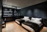 Bedroom, Bed, Chair, Wall Lighting, Light Hardwood Floor, and Recessed Lighting  Photo 3 of 9 in Hotel Koé Tokyo by Dwell