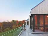 The homeowners of the Hilltop house spent time studying the wind and sun movements along their Niagara Escarpment property so that, when it came time to build, they could capitalize on the natural movement of the light and air in the design of their home.&nbsp;