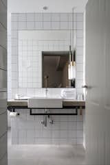 Bath Room, Vessel Sink, and Pendant Lighting  Photo 1 of 11 in Hotel SP34 by Dwell