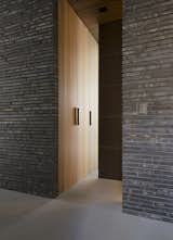 The handmade bricks found throughout the house are by Danish company Petersen Tegl.