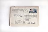 Conceptual artist On Kawara wrote to Hill 72 times, detailing the time he woke up that day.