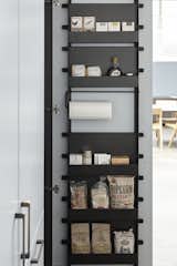 The Interior Component’s back-of-door rack can be configured with a combination of shelves and rods.&nbsp;&nbsp;