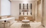 Bath Room, Accent Lighting, Undermount Sink, and Freestanding Tub  Photo 4 of 9 in COMO The Treasury by Dwell