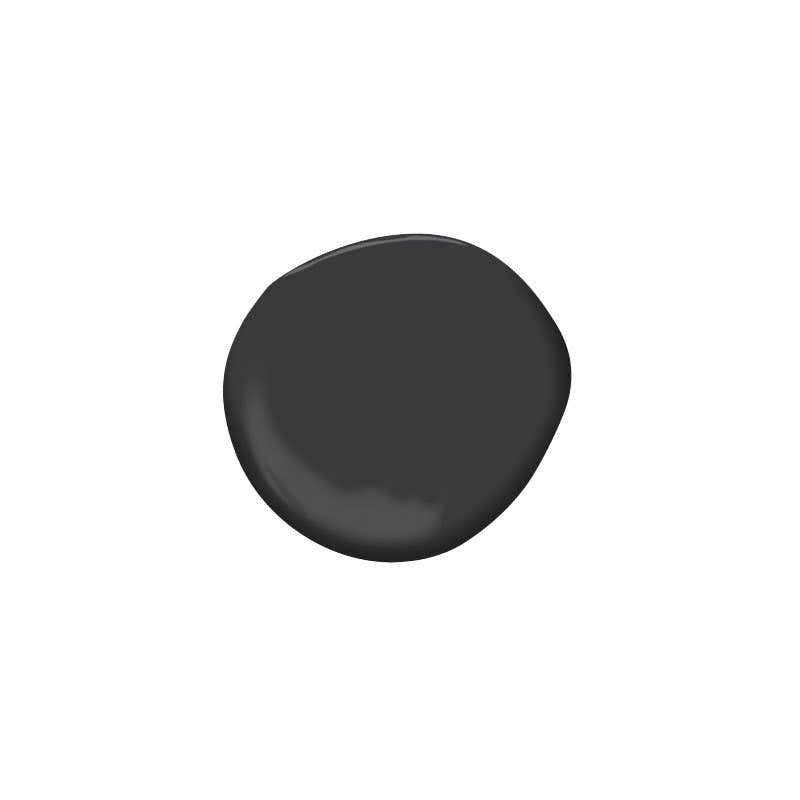 Benjamin Moore Paint Black Tar by Benjamin Moore Dwell