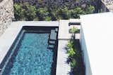 Outdoor, Large Patio, Porch, Deck, Large Pools, Tubs, Shower, and Stone Fences, Wall  Photo 19 of 19 in Drift House by Dwell