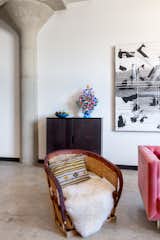 Morrison wanted the space to possess the warmth of her Mexican family’s roots with industrial-modern touches and ample space for art—a true reflection of who she is.  Photo 5 of 12 in Budget Breakdown: A Bay Area Warehouse Becomes a Live/Work Space for $124K