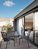 Outdoor and Small Patio, Porch, Deck  Photo 11 of 11 in Hôtel Parister by Dwell