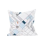 Frank Lloyd Wright Water Lilies Throw Pillow