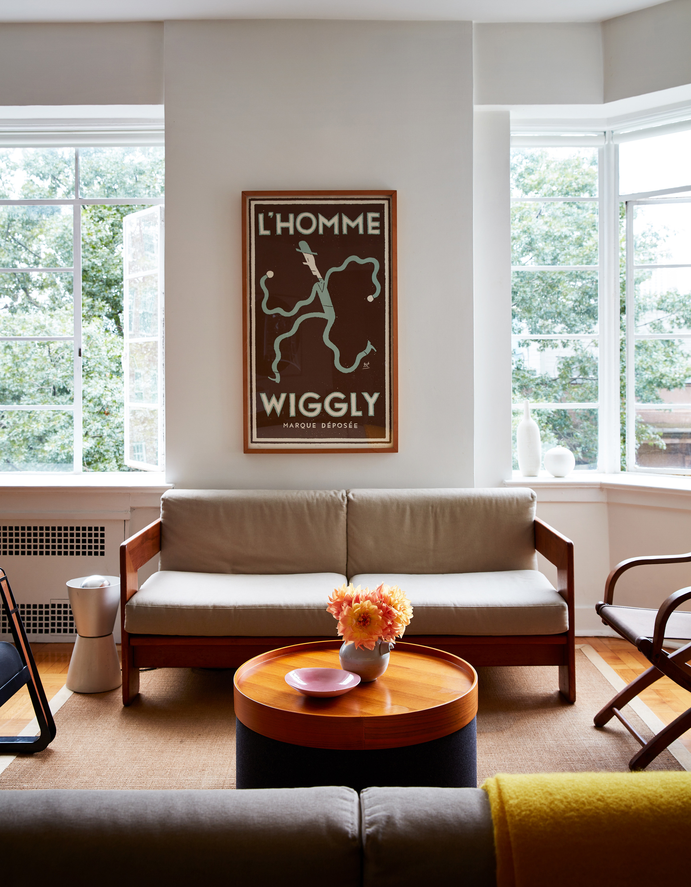 Softline Drum Pouf from Two Magazine Creatives Fit Graphic Art and
