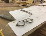 "Work done by hand embraces the real meaning behind conducting a wide range of experiments," says De Lucchi. In the preliminary stages, the team modeled the frames out of wood. "Sometimes, work done by hand can fail.  But that is exactly the reason why it is important to make the many different parts with our hands, which will help us discover essential points as we proceed."