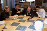 De Lucchi and his team shared a project book with the JINS team, compiling their research on eyeglasses, which first appeared in 1352 at a church in Treviso, according to records.  Photo 7 of 9 in JINS Taps Michele De Lucchi to Design New Budget-Friendly Eyeglasses