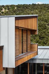 Kanuka Valley House exterior with cedar sliding screens