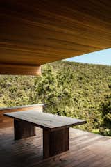 Kanuka Valley House exterior dining table