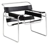 Marcel Breuer, Club chair (model B3), 1925–26, Chrome-plated tubular steel and canvas,   28 ¼ x 30 ¾ x 28 inches; 71.8 x 78.1 x 71.1 centimeters