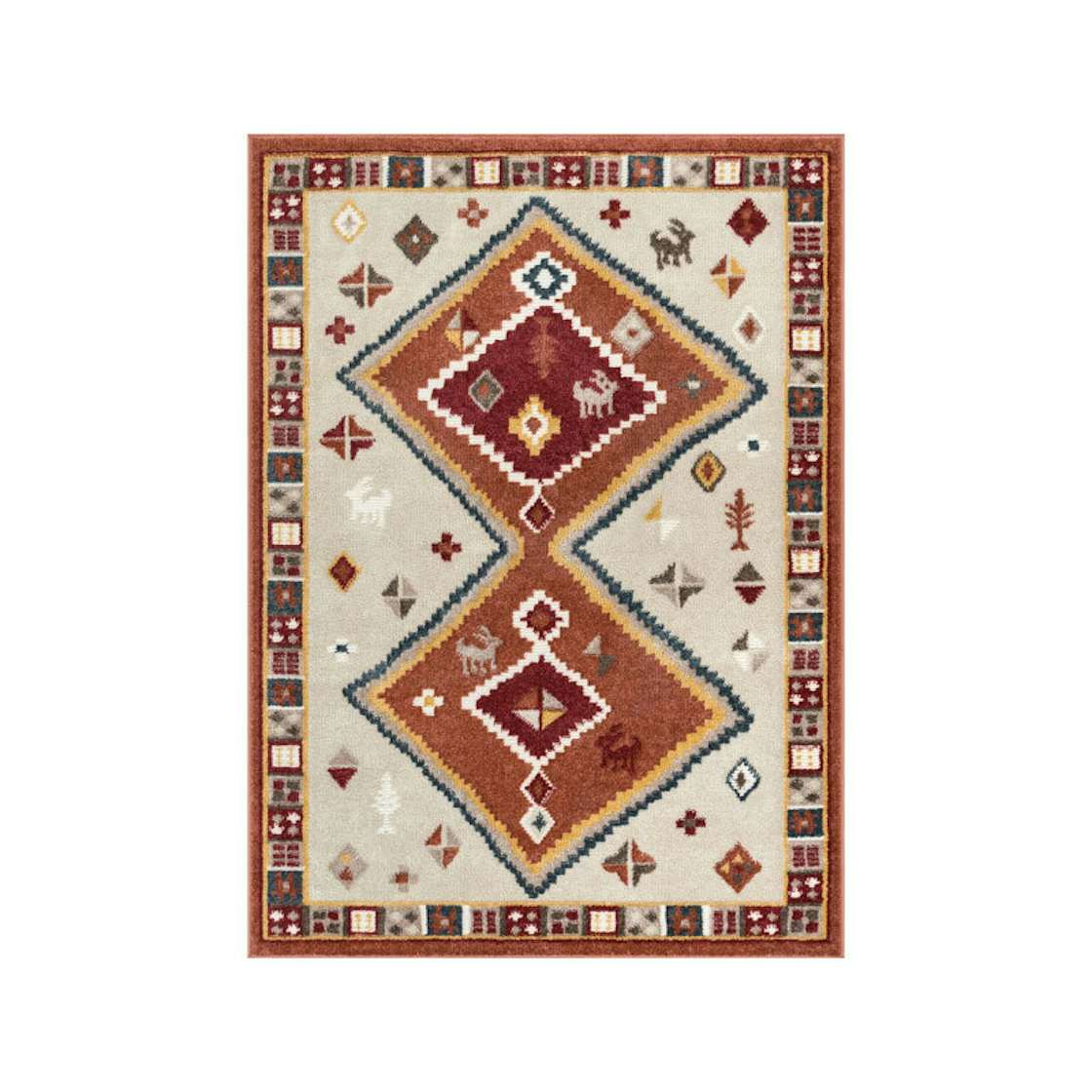 Well Woven Scarlett Red MidCentury Modern Rug Dwell