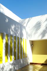 Casa Gilardi yellow courtyard