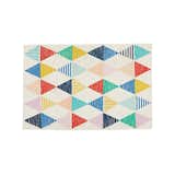 Crate and Barrel Colorful Triangles Rug