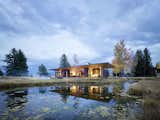 A Museum-Like Glass Pavilion Brightens a Sprawling Jackson Hole Estate