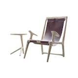 Fernweh Woodworking White Ash & Leather Sling Chair