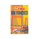 Fly TWA: San Francisco Print