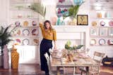 Drew Barrymore Flower Home offers dinnerware with rich layers of color to be mixed and matched.  Photo 4 of 4 in Drew Barrymore’s Boho- and Midcentury-Inspired Home Collection Starts at $18 a Pop