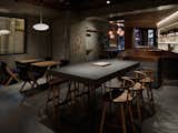 Dining Room, Stools, Bar, Table, Pendant Lighting, and Chair  Photo 4 of 11 in Wired Hotel Asakusa by Dwell