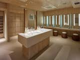 Bath Room, Carpet Floor, Recessed Lighting, and Undermount Sink  Photo 3 of 12 in Hotel The Celestine Kyoto Gion by Dwell