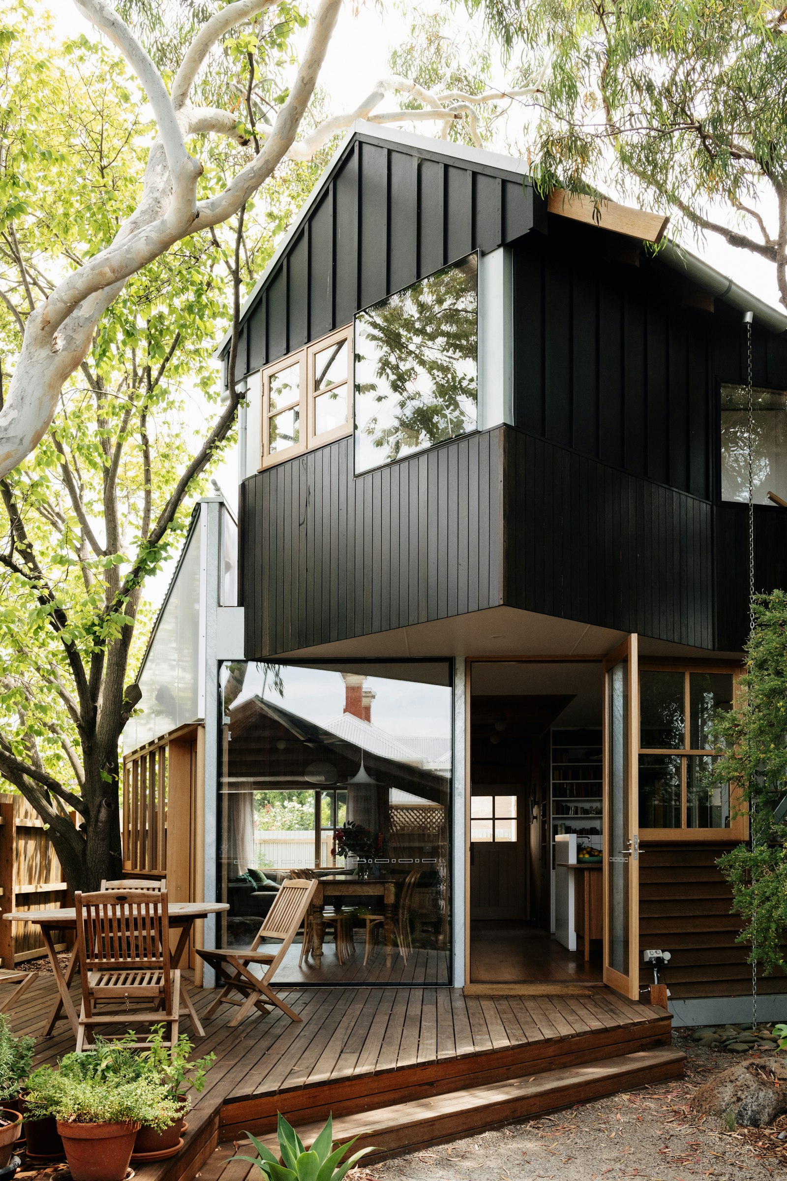 Photo 1 of 18 in This Light-Filled Bungalow Exudes Playful Tree House ...