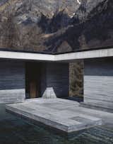 The 1996 Therme Vals thermal spring baths in Switzerland are perhaps Zumthor’s best-known design, situated as they are in a hillside luxury hotel complex.