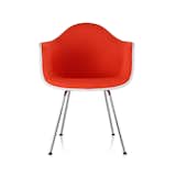 Eames Upholstered Armchair with Four Leg Base