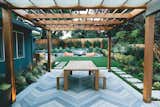 Create a Bold Backyard Statement With These Large Concrete Pavers