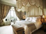 Bedroom, Lamps, Night Stands, Bed, Table, Rug, and Porcelain Tile  Bedroom Rug Porcelain Tile Photos from La Mamounia
